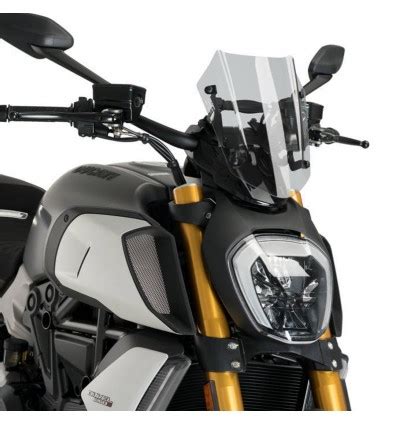 Cupolino Puig Naked Fumè chiaro per Ducati Diavel S dal