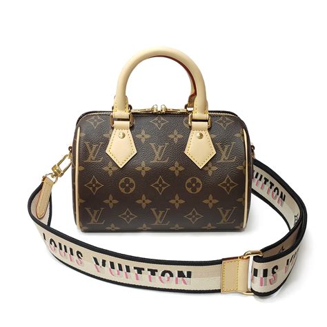 【louis Vuitton 路易威登】m46234 經典speedy Bandouliere 20cm寬背帶手提斜背波士頓包黑色