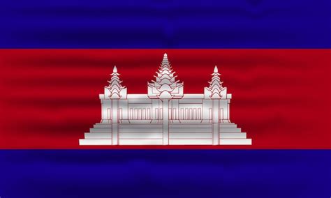 Premium Vector Cambodia Flag Design
