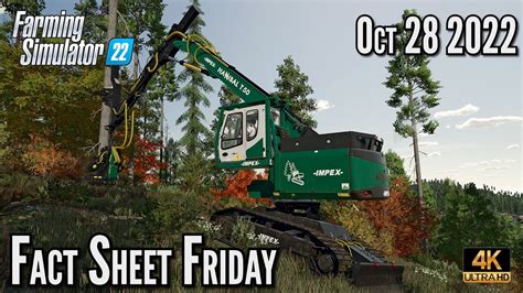 Farming Simulator 22 News Platinum Expansion DLC Factsheet Oct 28