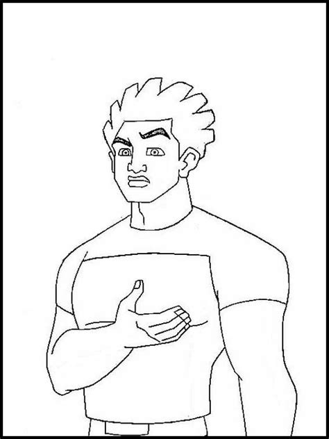 Printable Coloring Pages Stretch Armstrong And The Flex Fighters