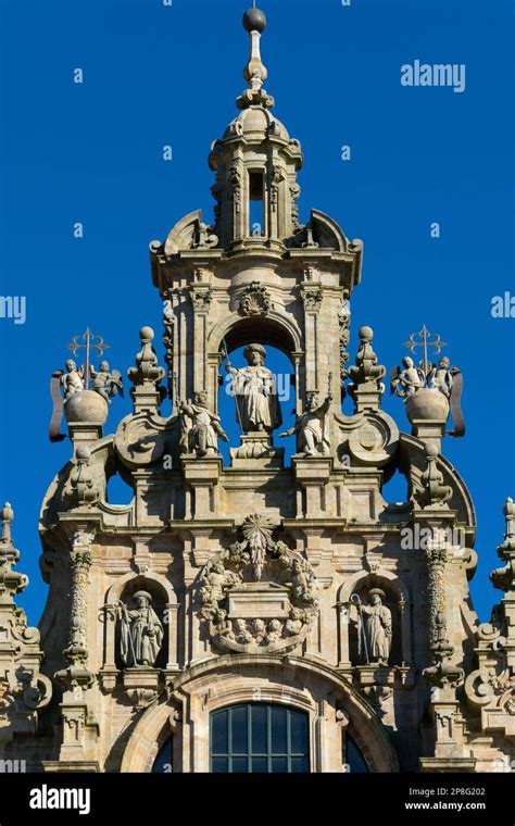 Santiago de Compostela Archcathedral Basilica. The Cathedral is a place ...