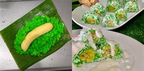 Kuih Pulut Bangkok Cara Mudah Memang Sedap Guna Pisang Nangka