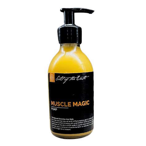 Muscle Magic- 200ml Pump – Salt of the Earth