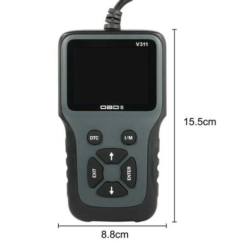 Vauxhall Zafira Fault Code Reader Obd Car Diagnostic Scanner Reset