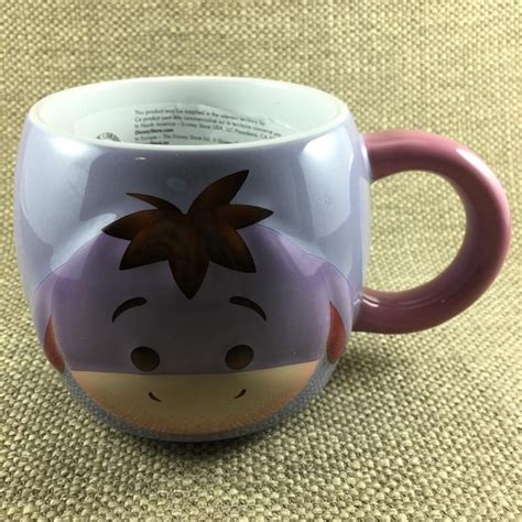 Eeyore Tsum Tsum Embossed Mug Disney Store Disney Store Mugs Mugs