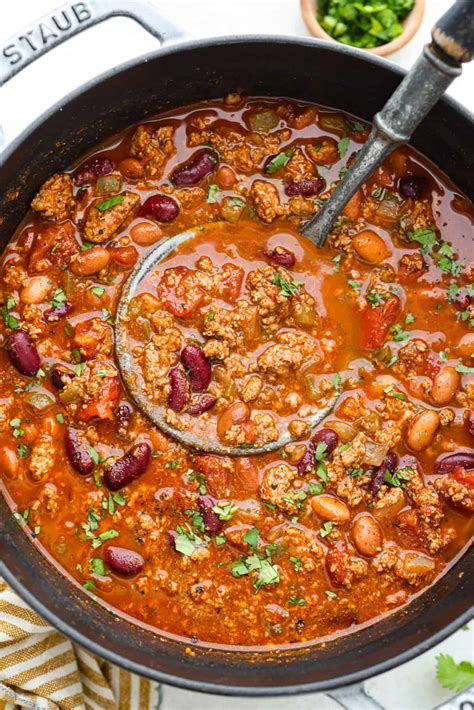 The Best Turkey Chili Recipe - Red Chiles