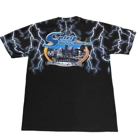 Vintage Harley Davidson Lightning T Shirt For All To Envy