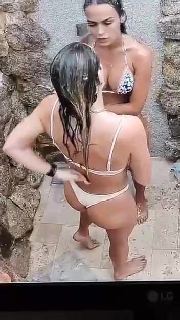 Participant Bruna Griphao BBB23 Showing Her Ass Live On Big Brother Brasil 2023 Cnn Amador