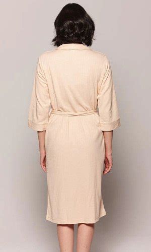 Claudel Lingerie Long Cotton Knit Bathrobe LI127270