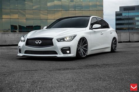 Sleek White Infiniti Q50 With Custom Parts Screams Of Style Artofit