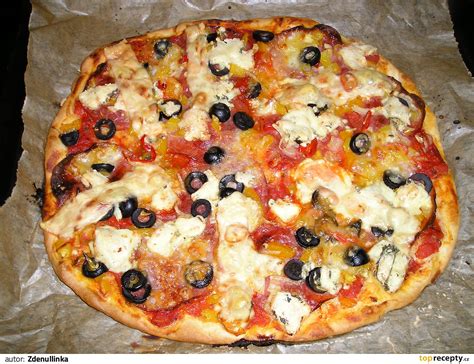 Pizza T Sto Recept Toprecepty Cz