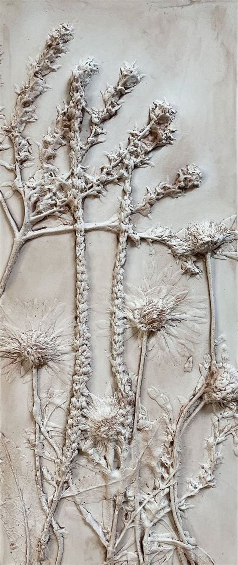 Garden Blooms Plaster Wall Decor Sculpture By Ruth Welter Saatchi Art