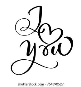 I Love You Cursive Images, Stock Photos & Vectors | Shutterstock