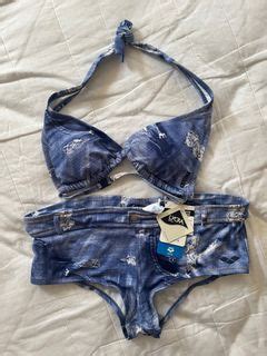 Yukari Pink Bikini Set Women S Fashion Swimwear Bikinis Swimsuits On Carousell