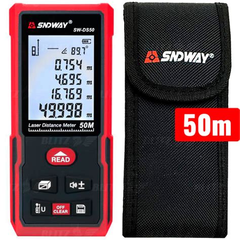 Лазерный дальномер с электронным уровнем SNDWAY SWDS50 – фото, отзывы ...