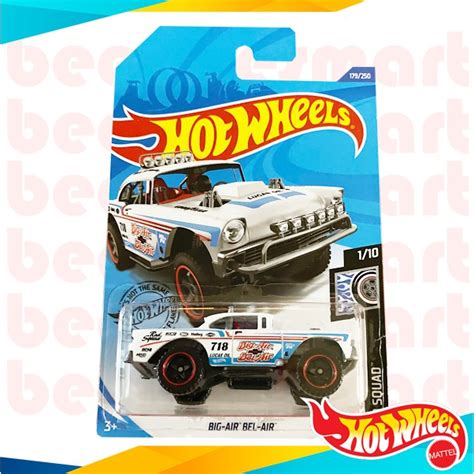 Hot Wheels Muscle Series Big Air Bel Air White S2 Shopee Singapore