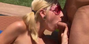 Stunning Blonde Teen Sun Bathes Nude To Seduce The Poolboy Tnaflix