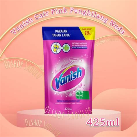 Jual Vanish Cair Pink Penghilang Noda 425ml Shopee Indonesia