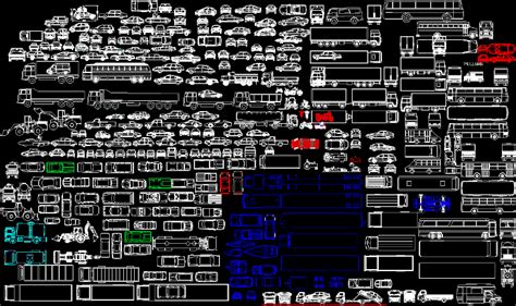 Vehicle Blocks 2d Dwg Plan For Autocad • Designs Cad