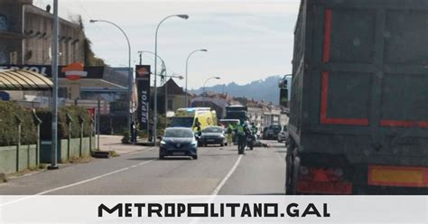 Herido Un Motorista Tras Chocar Contra Una Furgoneta En La Avenida De