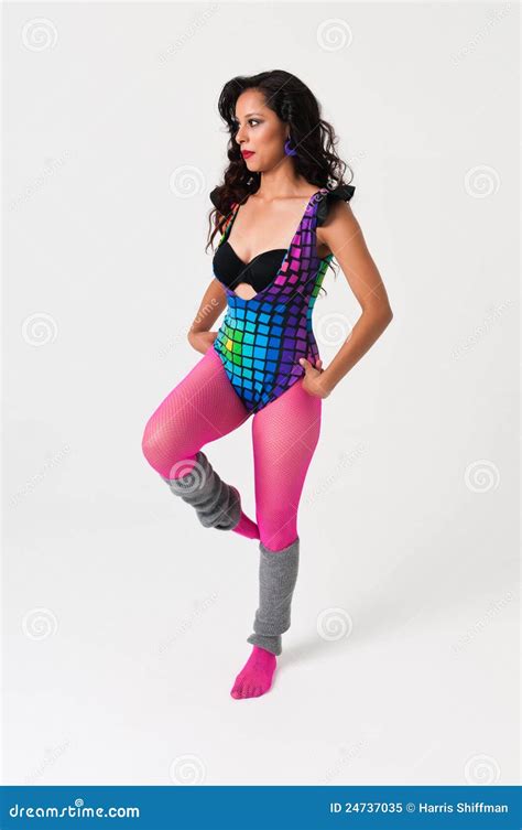 Latina Stock Image Image Of Fishnets Slim Gorgeous 24737035