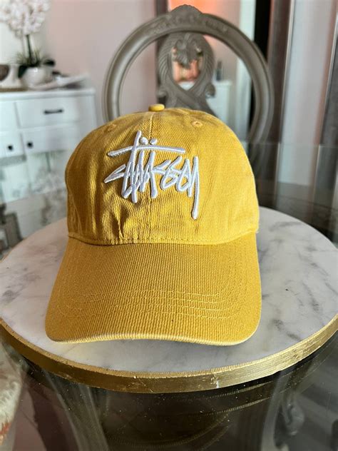 Stussy Vintage Stussy Corduroy Adjustable Dad Hat Grailed