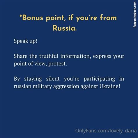 Lovely Daria Lovely Daria Nude OnlyFans Leaks Fappening FappeningBook