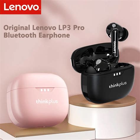 Lenovo Auriculares Inal Mbricos Lp Pro Tws Cascos Originales Con