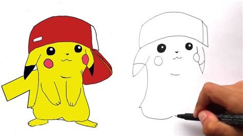 How To Draw Pikachu Pokemon Drawings Easy Disney Drawings Pikachu Images 28728 | The Best Porn ...