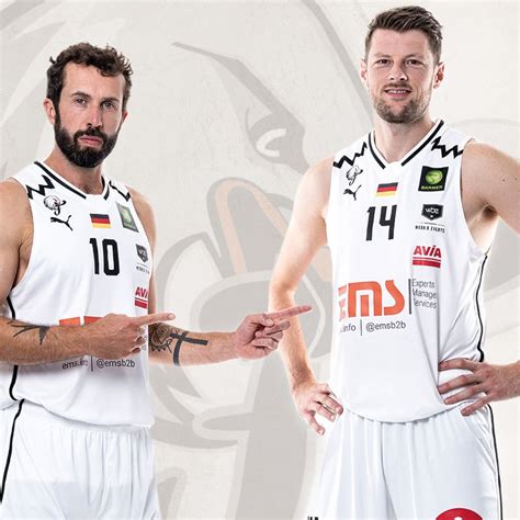 Nürnberg Falcons BC 2023 2024 Home Jersey