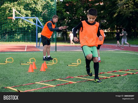 Childrens Football Image & Photo (Free Trial) | Bigstock