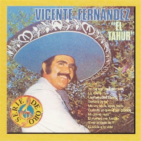 Cuando Yo Queria Ser Grande Vicente Fernández Song Lyrics Music