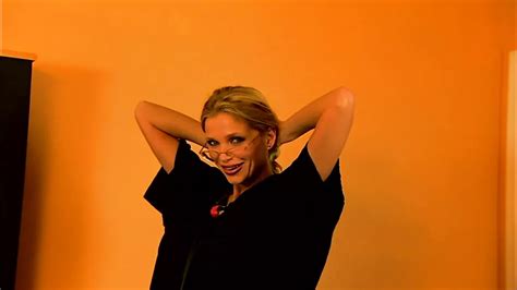 Geeky MILF Strips In A Hotel Room And Poses Sensually Blonde Blonde Porn XHamster