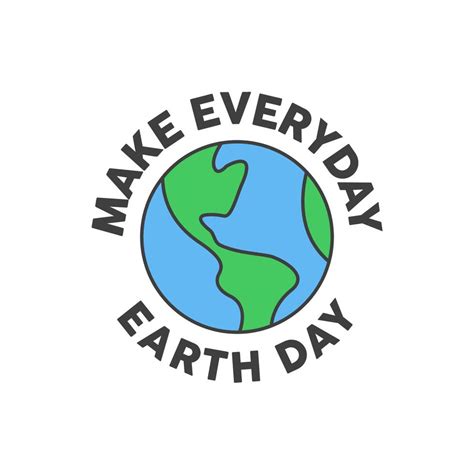 Earth Day Badge Save The Planet Sticker World Environment Day Symbol
