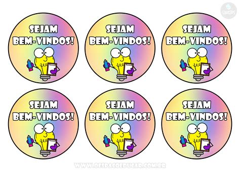 Tag De Boas Vindas Para Imprimir