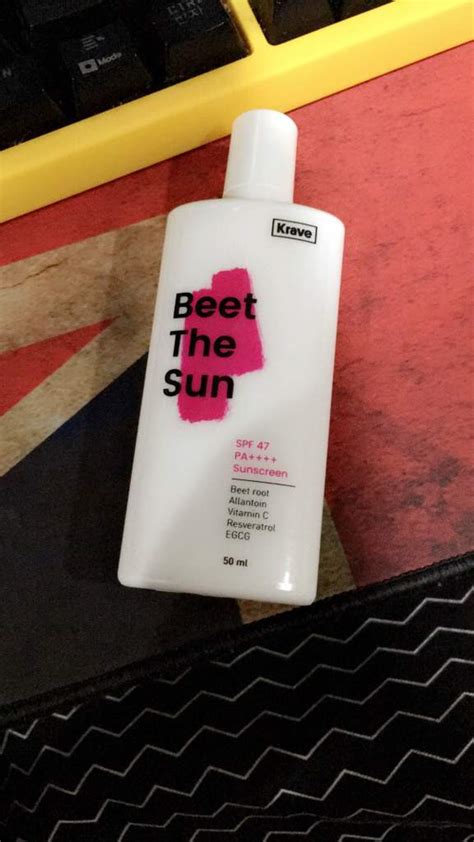 Beet the Sun~Krave Beauty Sunscreen | Korean Beauty Amino