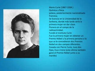 Marie Curie Ppt