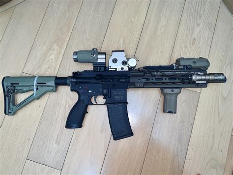 My HK416D build is finally whole. : airsoft