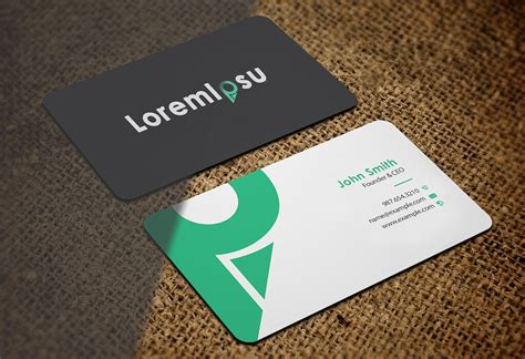 Examples Of Graphic Designer Business Cards