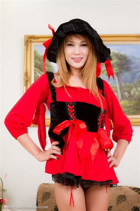 Ladyboy Babe Pimmy In A Pirate Costume Toying Her Ass Photo AShemaletube