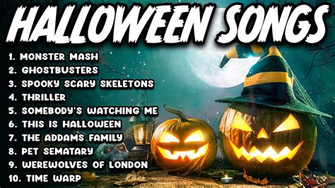 Hour Halloween Playlist Best Halloween Songs Of All Time Youtube