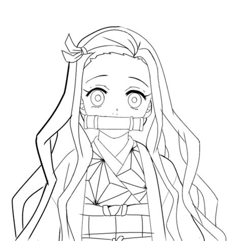Foto Da Nezuko Para Desenhar