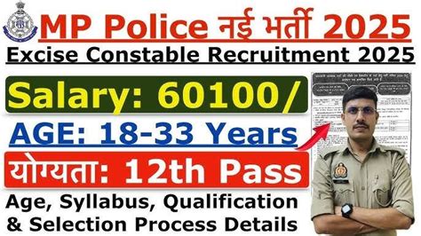 MPESB Excise Constable Recruitment 2025 Apply For 253 Posts