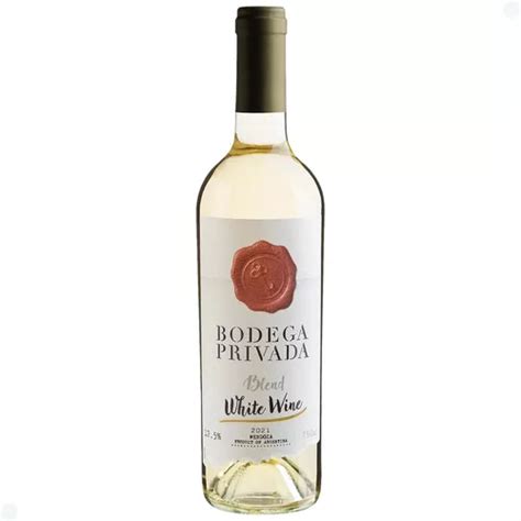 Vinho Branco Meio Seco Uvas Diversas Bodega Privada Blend Ml