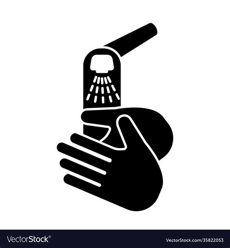 Hand Washing Icon Royalty Free Vector Image Vectorstock