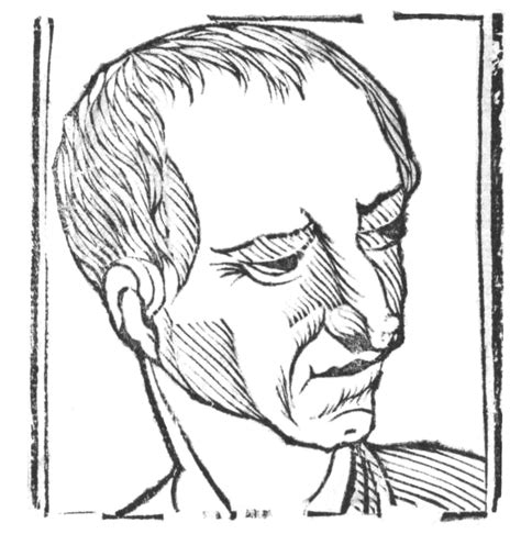 Telecanters Receding Rules Woodcut Portraits