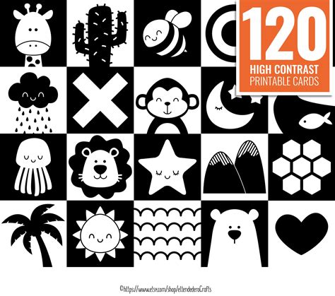Imagens De Alto Contraste Para Bebê Para Imprimir Pdf - Imagens De Alto Contraste Para Bebê Para Imprimir Pdf - RETOEDU