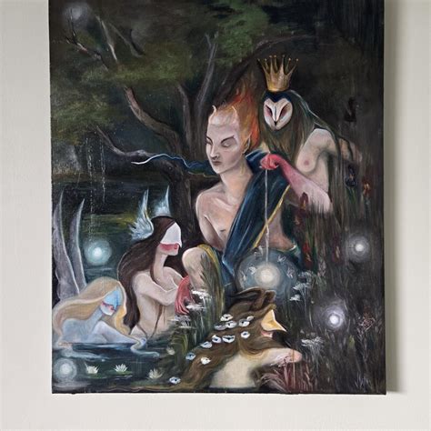 Nude Faerie Art Etsy
