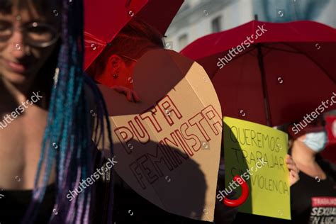 Sex Workers Protest Puerta Del Sol Editorial Stock Photo Stock Image Shutterstock
